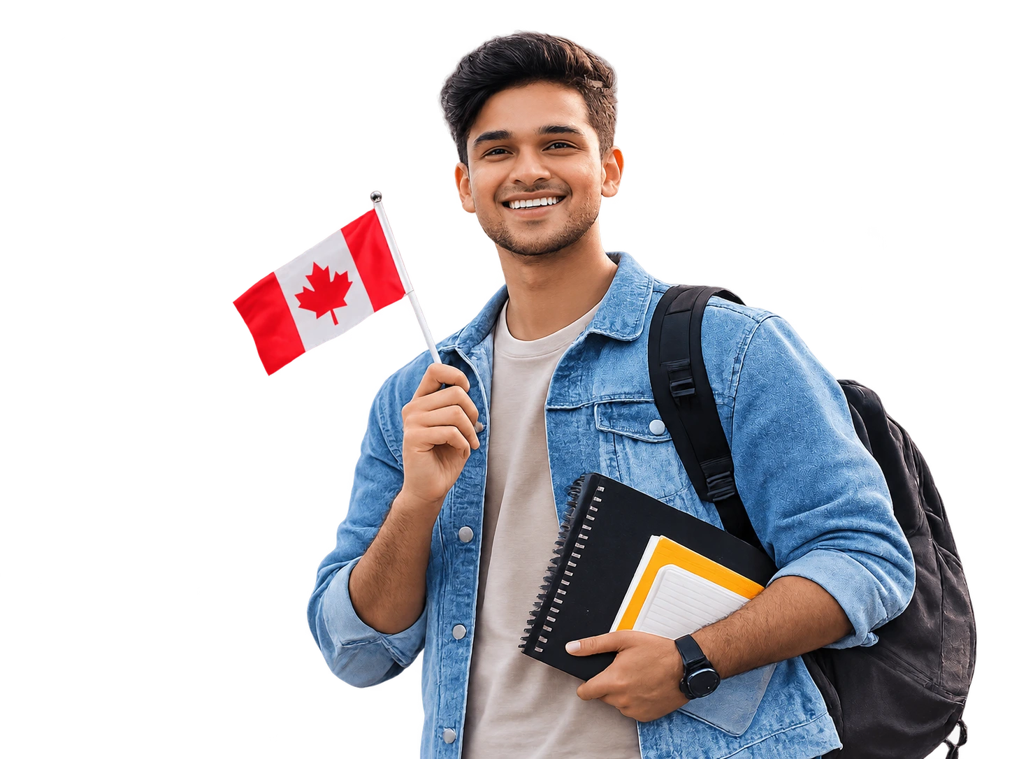 Bangladeshi student preparing for Canada study visa with SA Associates